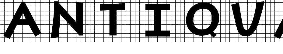 Antiqua In Grid Font Download Free
